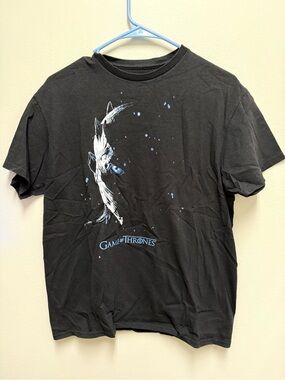 Game Of Thrones HBO Series Men’s Medium Size Black T-shirt